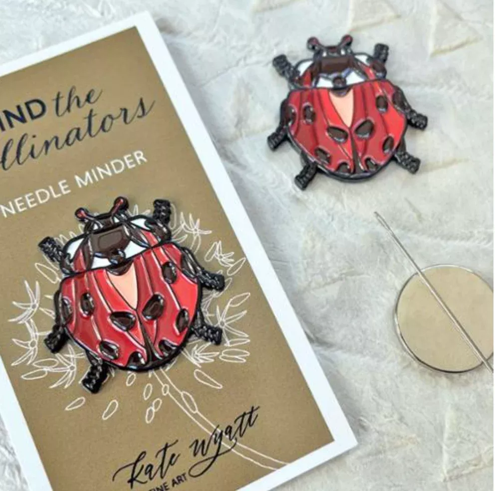 Mind the Pollinators Needle Minder-Ladybug