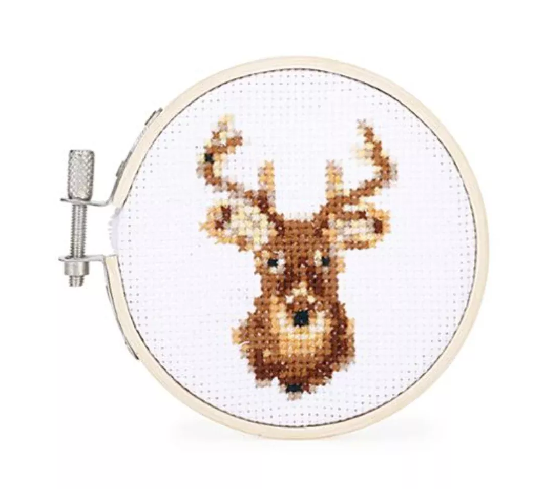 Mini Cross Stitch Kit Deer