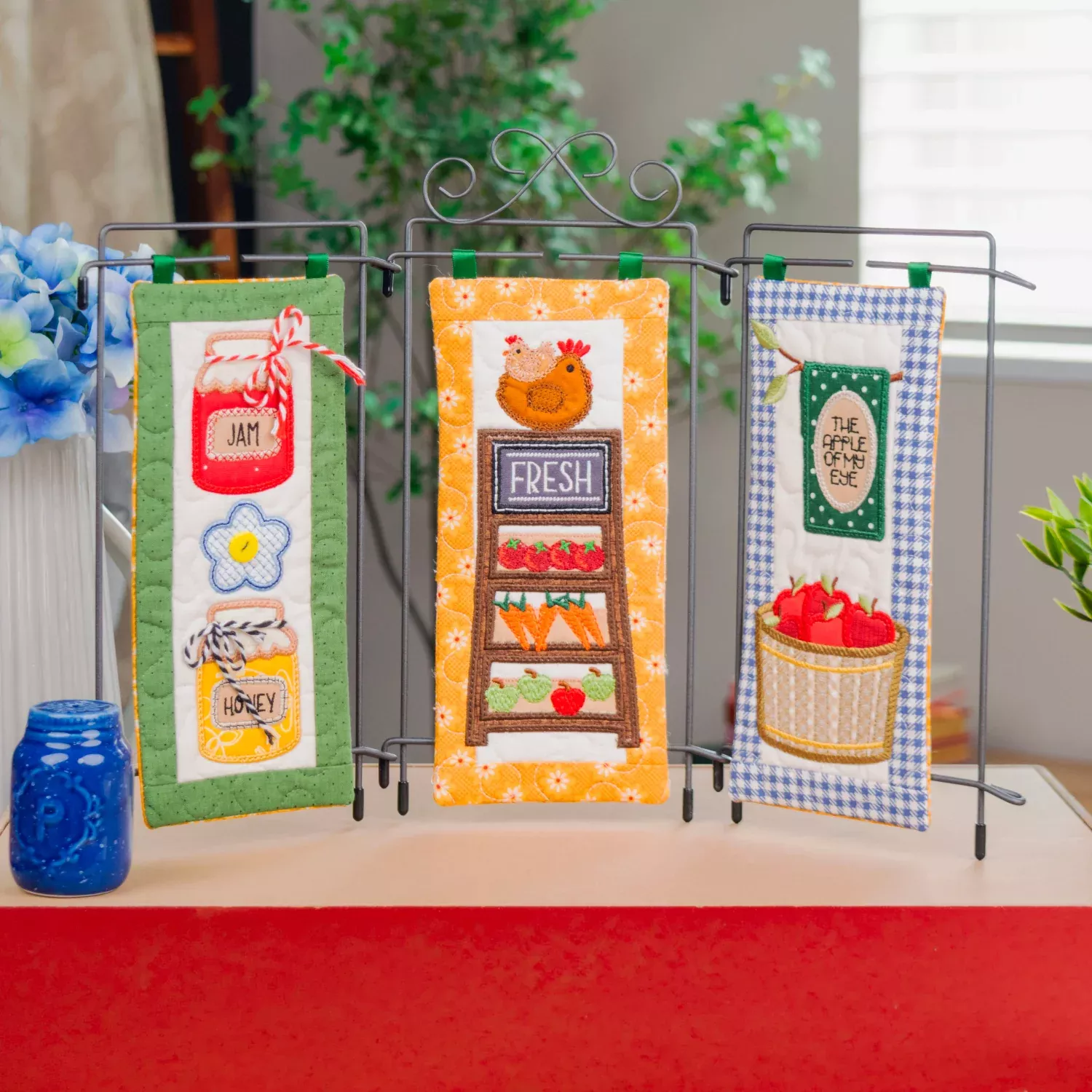 Mini Quilt Trio: Farmstand Favorites