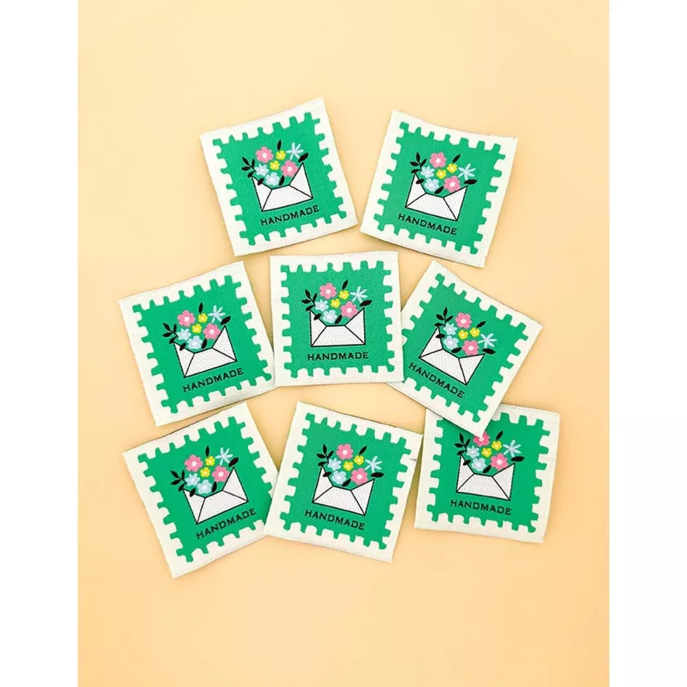 Minki Kim | Bloom Note Folded Woven Labels - 8pk