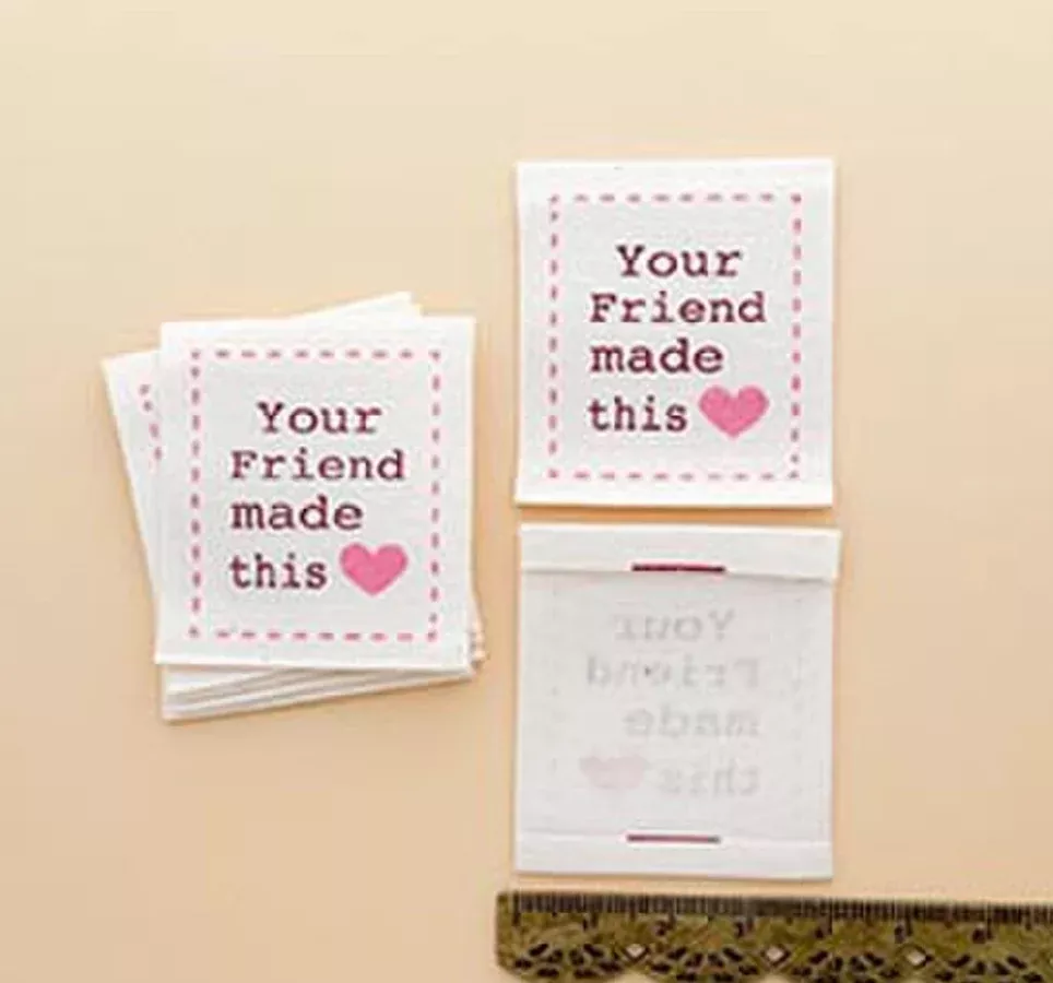 Minki Kim Friend Made Cotton Labels