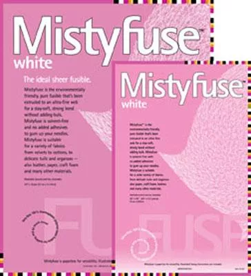 Misty Fuse 20"x90" White
