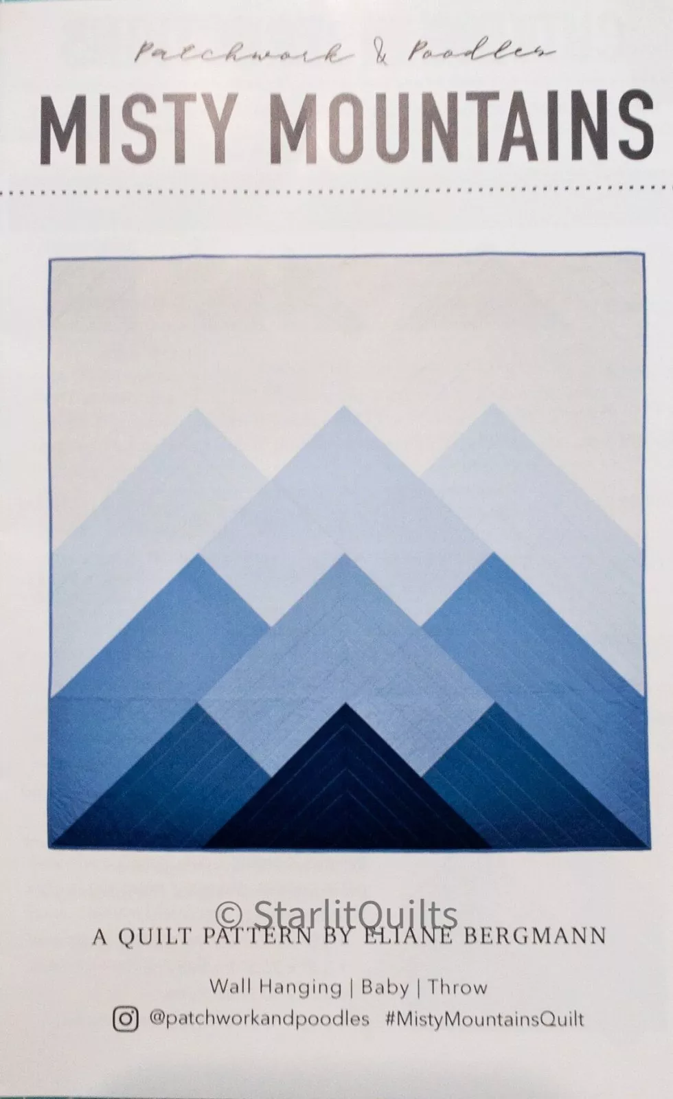 Misty Mountains Quilt Pattern PAP102