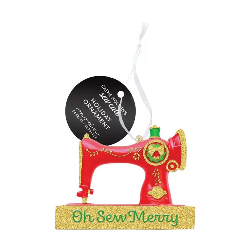 Moda | Cathe Holden Holiday Ornament - Oh Sew Merry