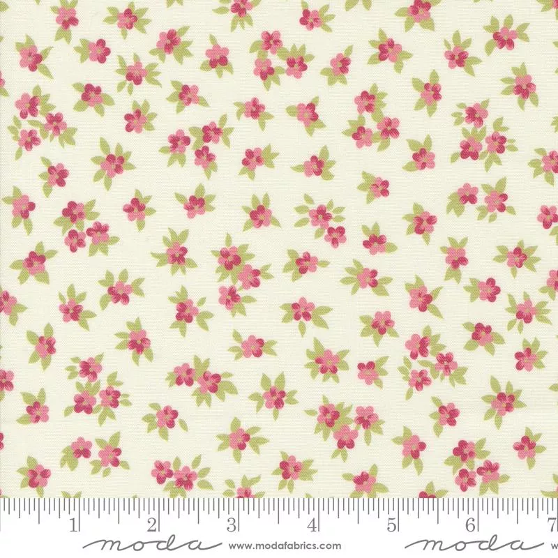 Moda Chelsea Garden Porcelain Tea Rose Fabric ONLINE PURCHASE ONLY