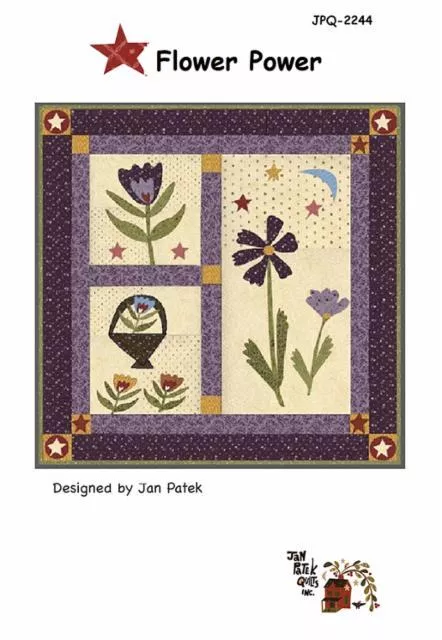 MODA Flower Power by Jan Patek JPQ-2244G - Patterns