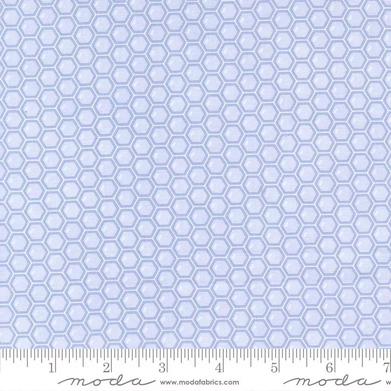 Moda Honey Lavender Honeycomb Lavender Fabric ONLINE PURCHASE ONLY