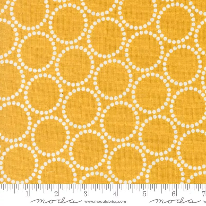Moda Love Letter Bracelet Dots Golden Fabric ONLINE PURCHASE ONLY