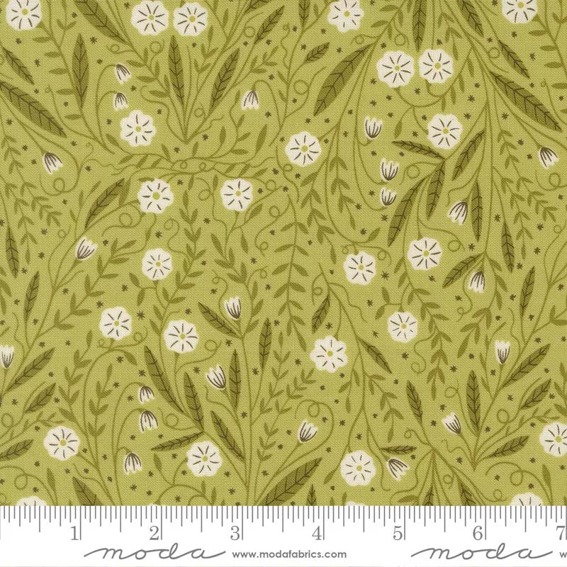 Moda Night Owl Woodland Florals Leaf Fabric ONLINE PURCHASE ONLY