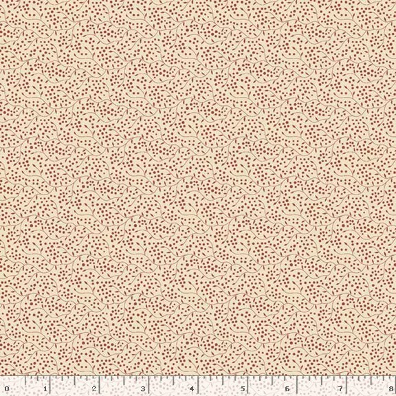Modern Classics : Seeds – #R022120D Red – Monika Zhu – Marcus Fabrics