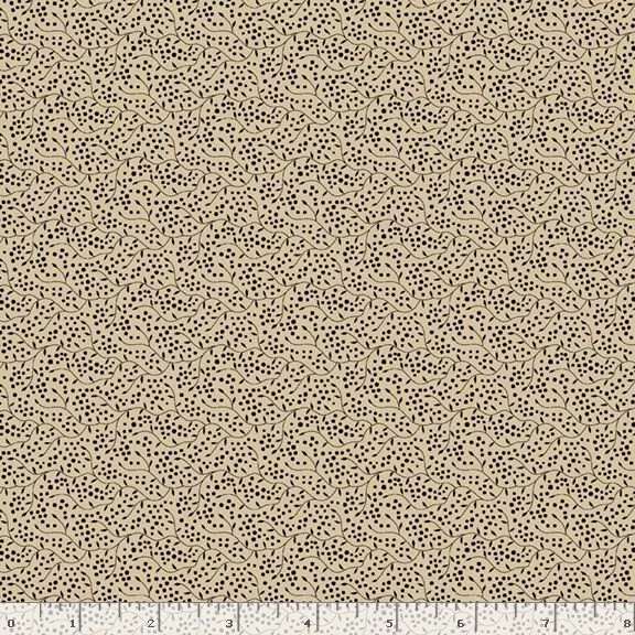 Modern Classics : Seeds – #R022120D Tan – Monika Zhu – Marcus Fabrics