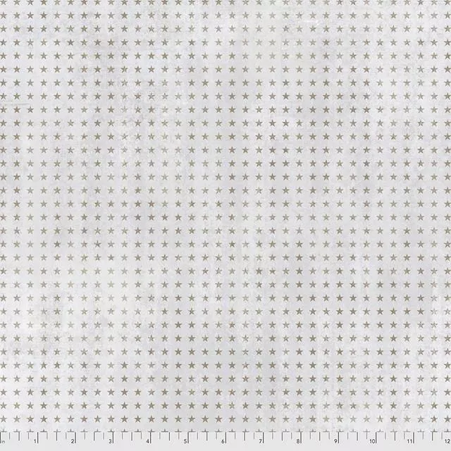 Monochrome by Tim Holtz for FreeSpirit - Tiny Stars PWTH051.LINEN