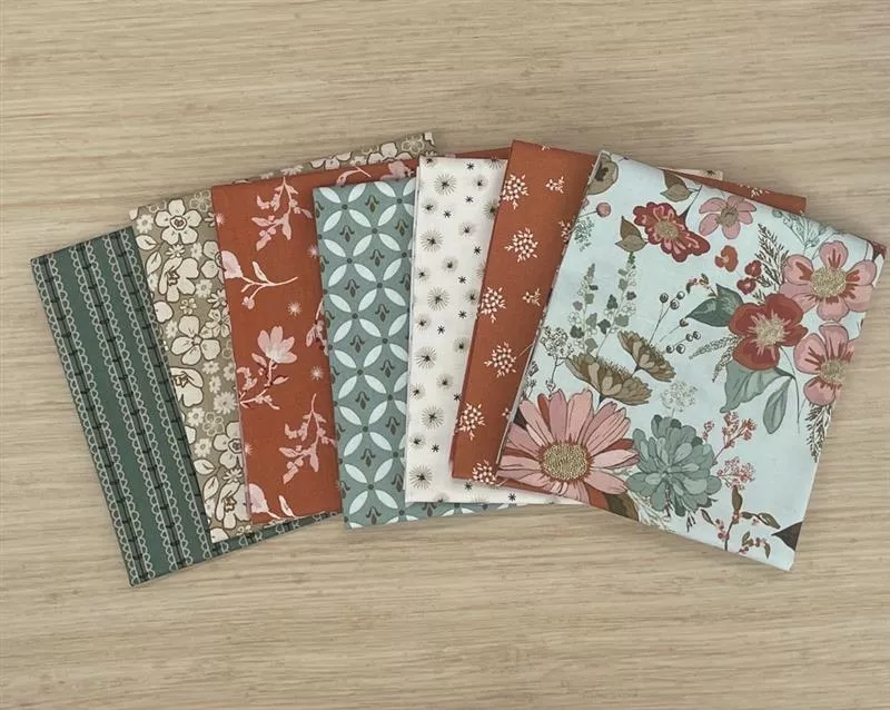 Morning Latte FQ Fabric Bundle (7)