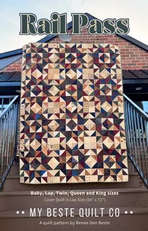 My Beste Quilt Co Rail Pass MBQC122 pattern