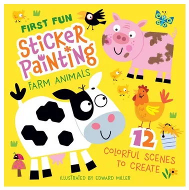 My Sticker First Fun Sticker Painting: Farm Animals