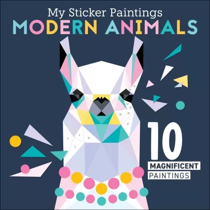 My Sticker Paintings Cool Animals