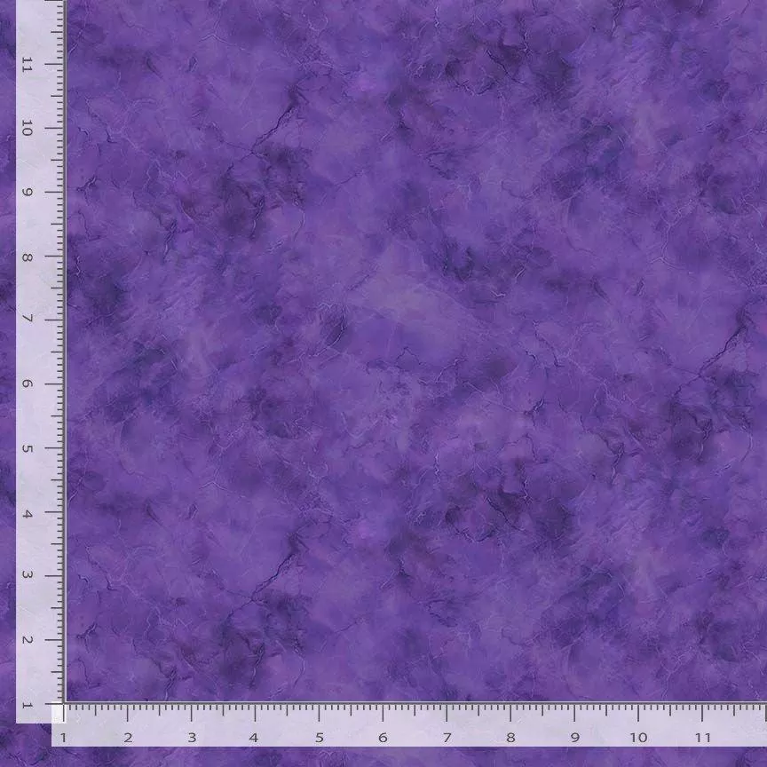 Mystic Meadow - Timeless Treasures - Water Color Texture CD4219 AMETHYST