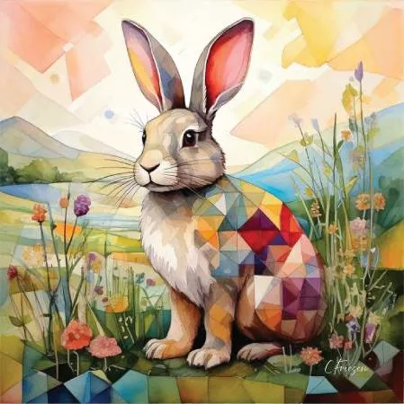 Nana Bunny Card