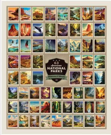 National Parks : 54" x 72" Wilderness & Wonder Panel - #PD19158R-PANEL - Anderson Design Group