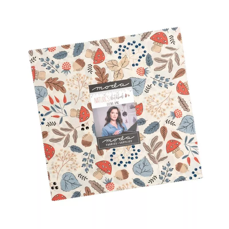 Natures Sketchbook : Layer Cake - #39070LC - Moda Precuts