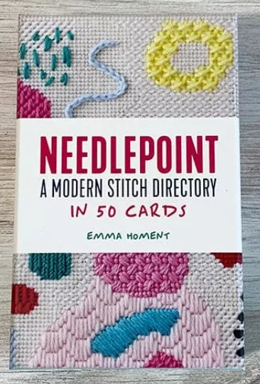 Needlepoint - A Modern Stitch Directory in 50 Cards by Emma Homent
