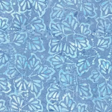Neptune's Veil : Ferns Light Blue - #22333-441 - Wilmington Prints