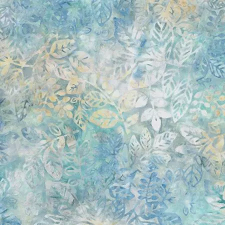 Neptune's Veil : Leaves Gray - #22331-942 - Wilmington Prints