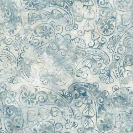 Neptune's Veil : Paisley Gray - #22330-904 - Wilmington Prints