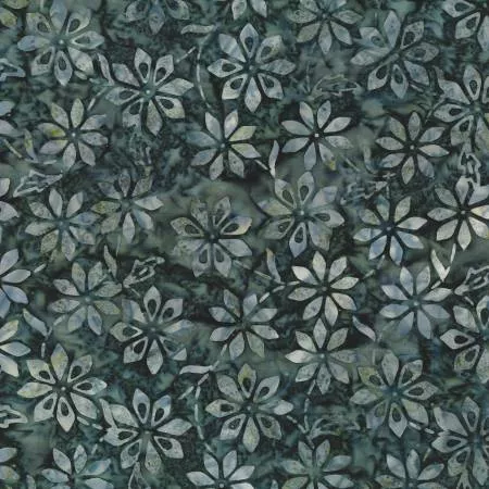 Neptune's Veil : Small Florals Black - #22335-992 - Wilmington Prints