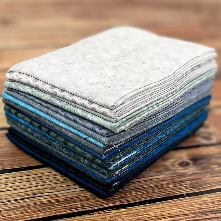 Nickel Plated Fat Quarter Bundle | Fundamentals by White Owl Textiles