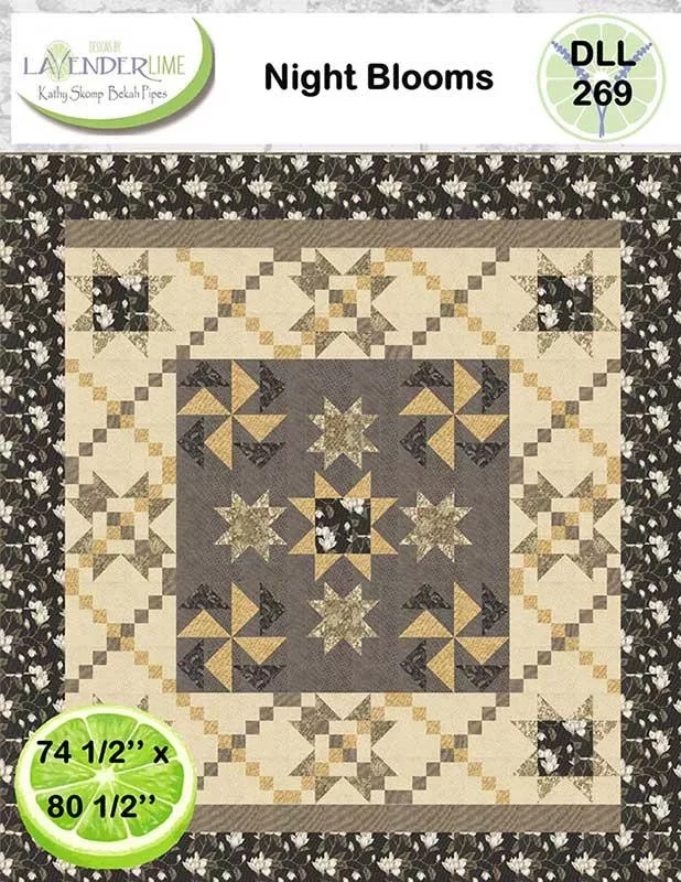 Night Blooms :Pattern - #DLL 269 - Designs By Lavend#1