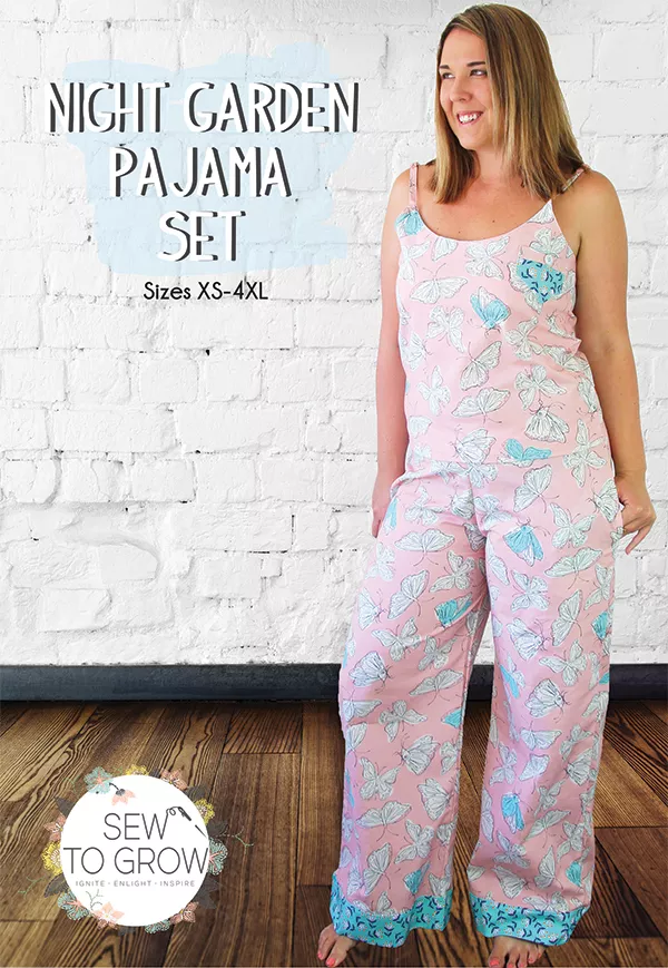 Night Garden PJ Set Pattern