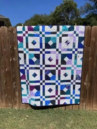 Nine Carat Quilt PATTERN - Cut Loose Press - CLPSAF003