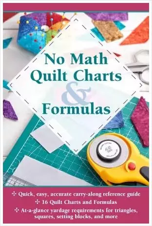 No Math Quilt Charts & Formulas BOOK by Landauer