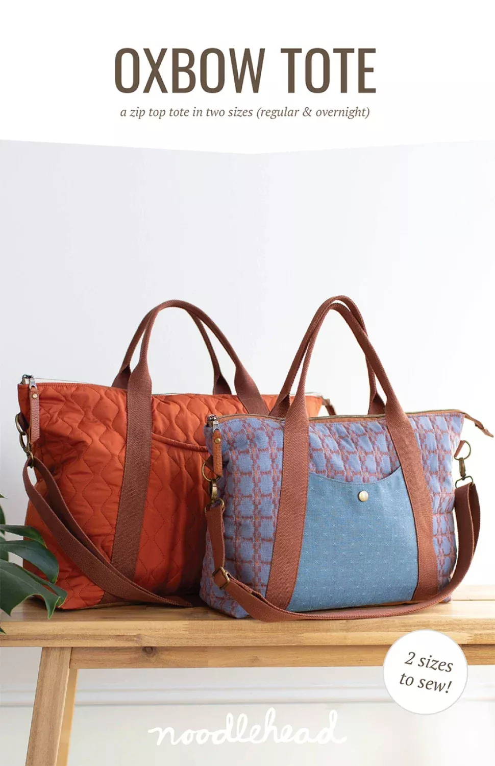 Noodlehead Oxbow Tote Pattern