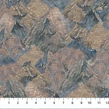 Northcott Fabric Winged Glory DP25142-95 Mountain Texture 778148323137 ^