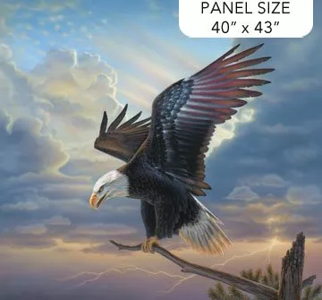 Northcott Fabric Winged Glory Panel DP25139-42 ^