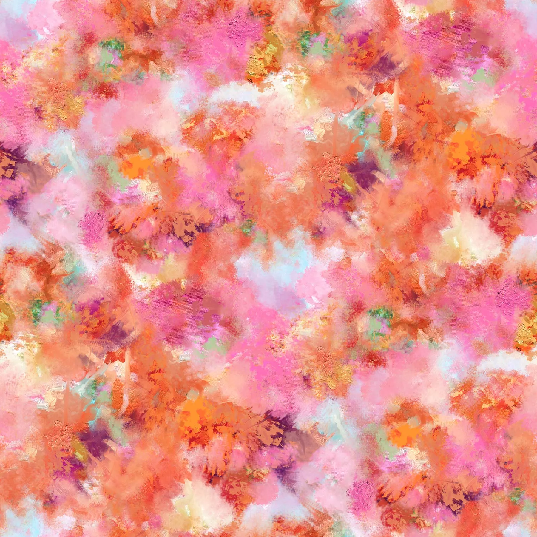 Northcott September Morning Pink Multi DP23817-21 778148263204 ^