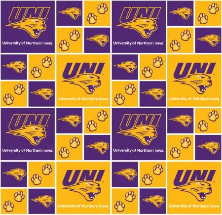 Northern Iowa : NCAA Block Cotton - #IWN020 - Sykel