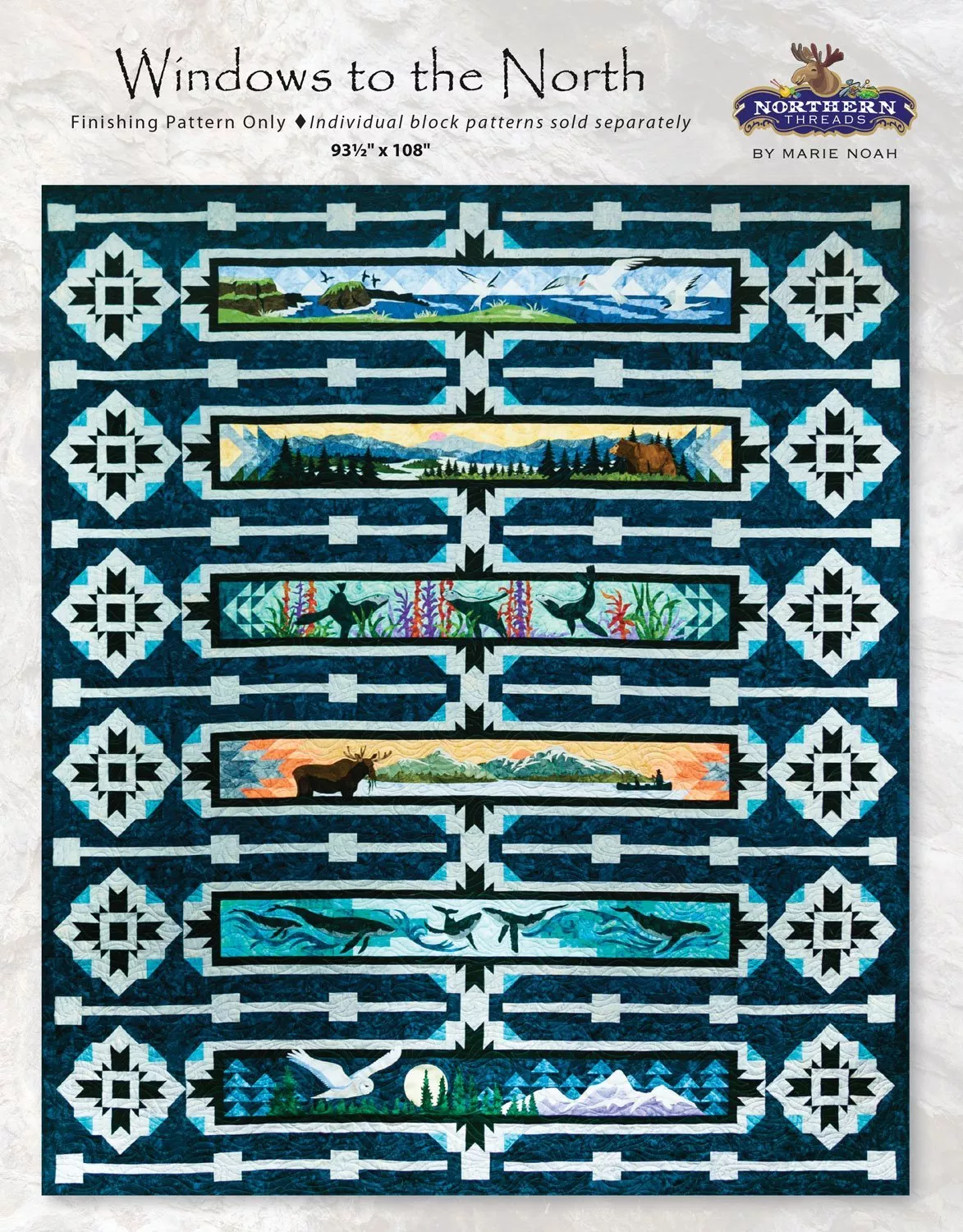 Northern Threads Windows To The North Finishing Pattern ^