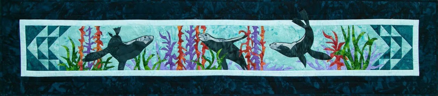 Northern Threads Windows to the North Ocean Acrobats Laser Cut Kit