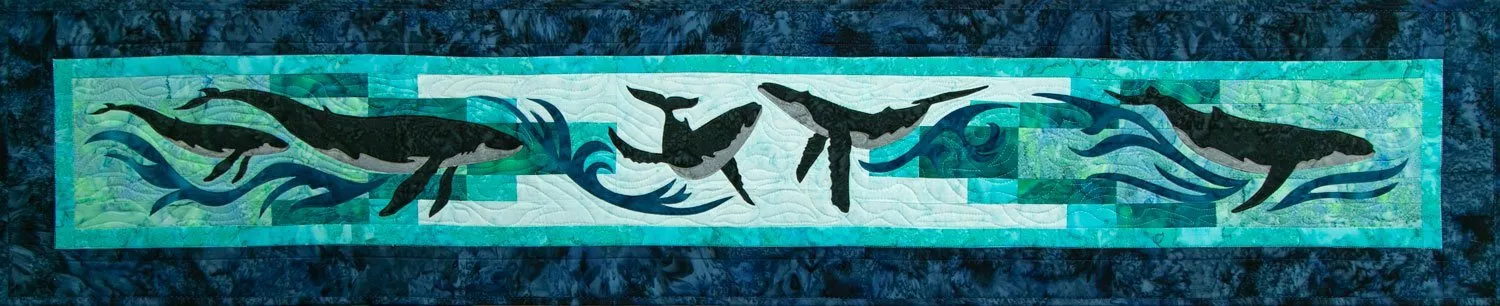 Northern Threads Windows to the North Whale Dance Laser Cut Kit