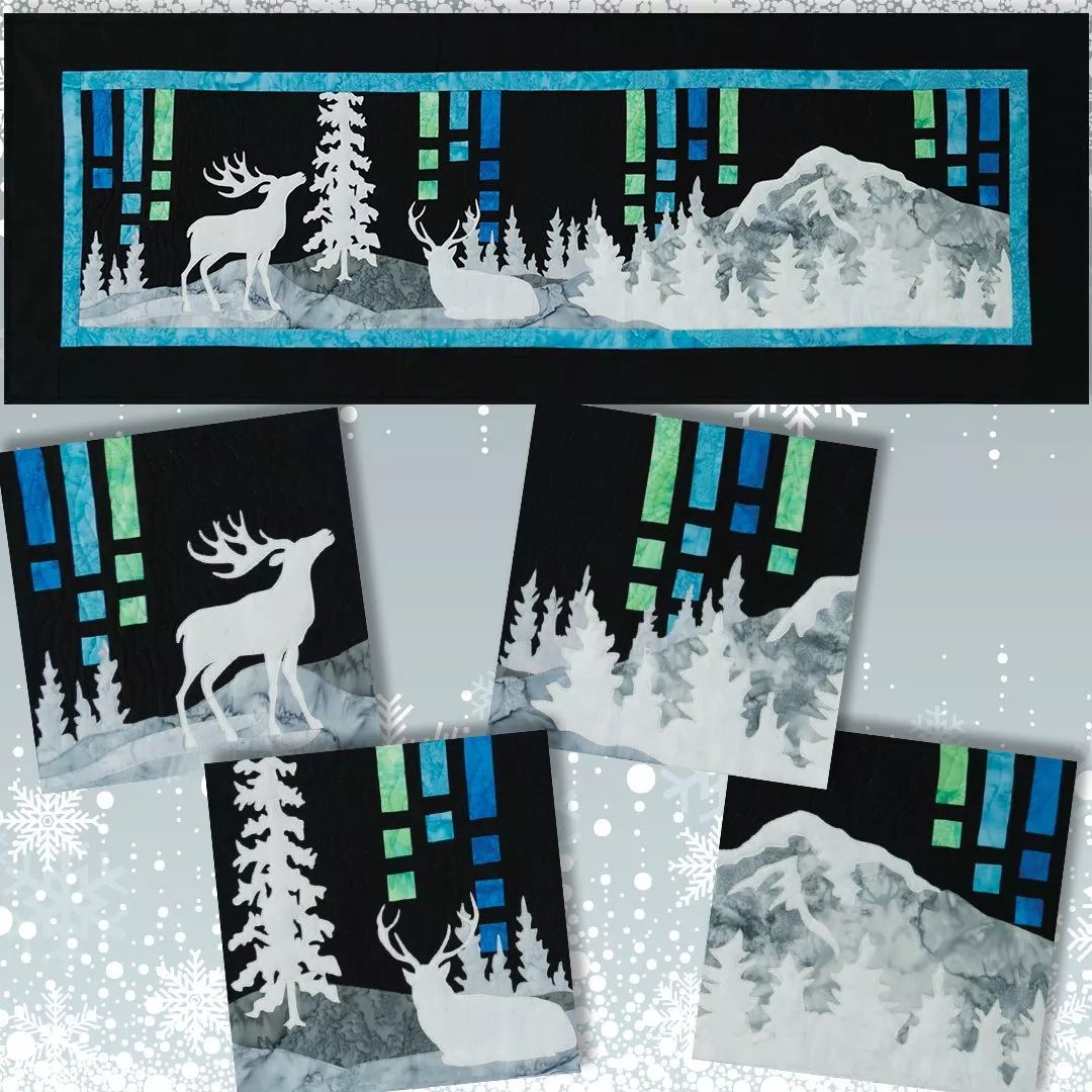 Northern Threads Winter Solstice Kit Quilters Trek 2021 602567^