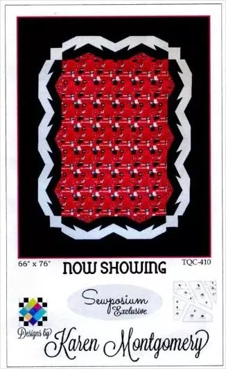 Now Showing Quilt PATTERN - by The Quilt Company - 66" x 76" - TQC-410