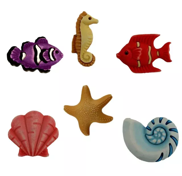 Ocean Wonders Buttons