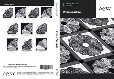 OESD Dresden Appliques CD