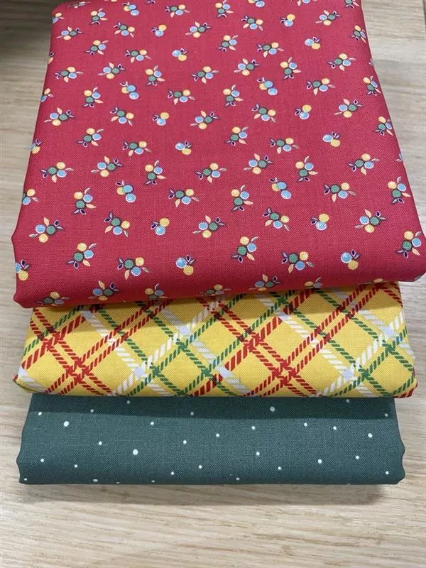 Old Fashioned Summer Fabric Bundle 1 Yard Cuts (3)