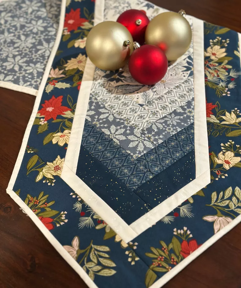 Old World Yuletide Runner Kit (BLUE)