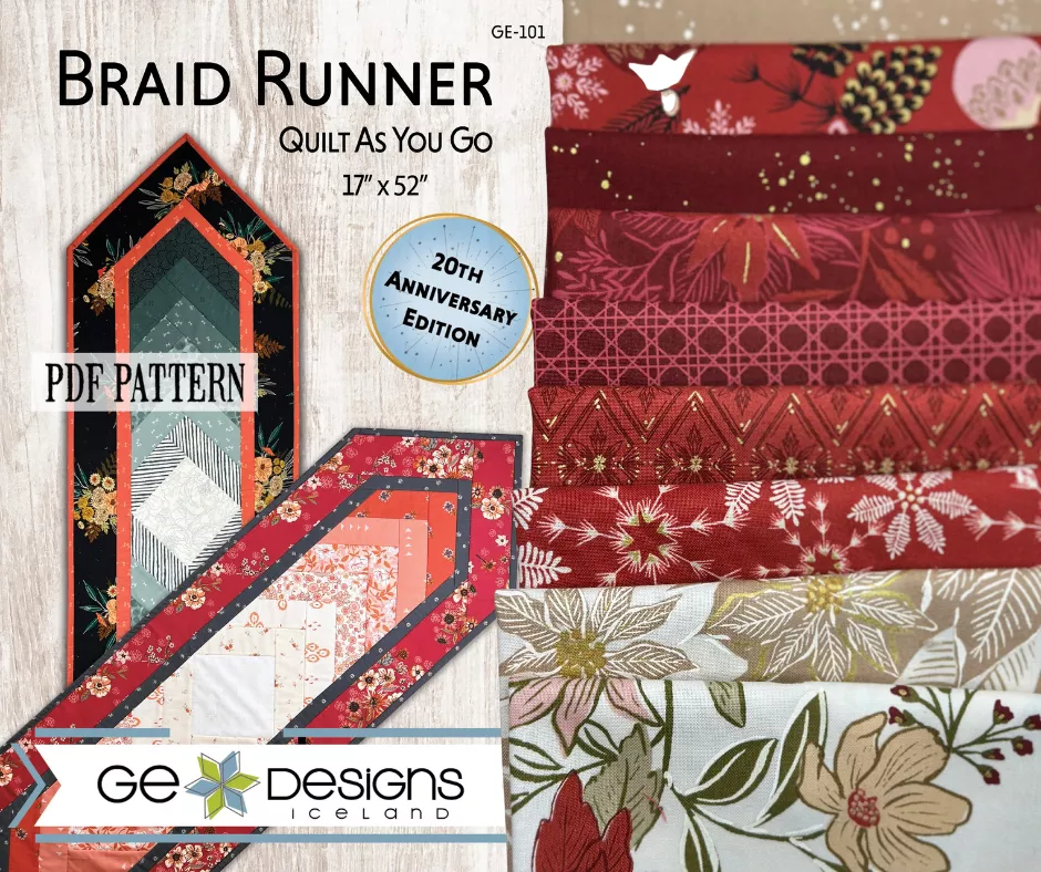 Old World Yuletide Runner Kit(Crimson)