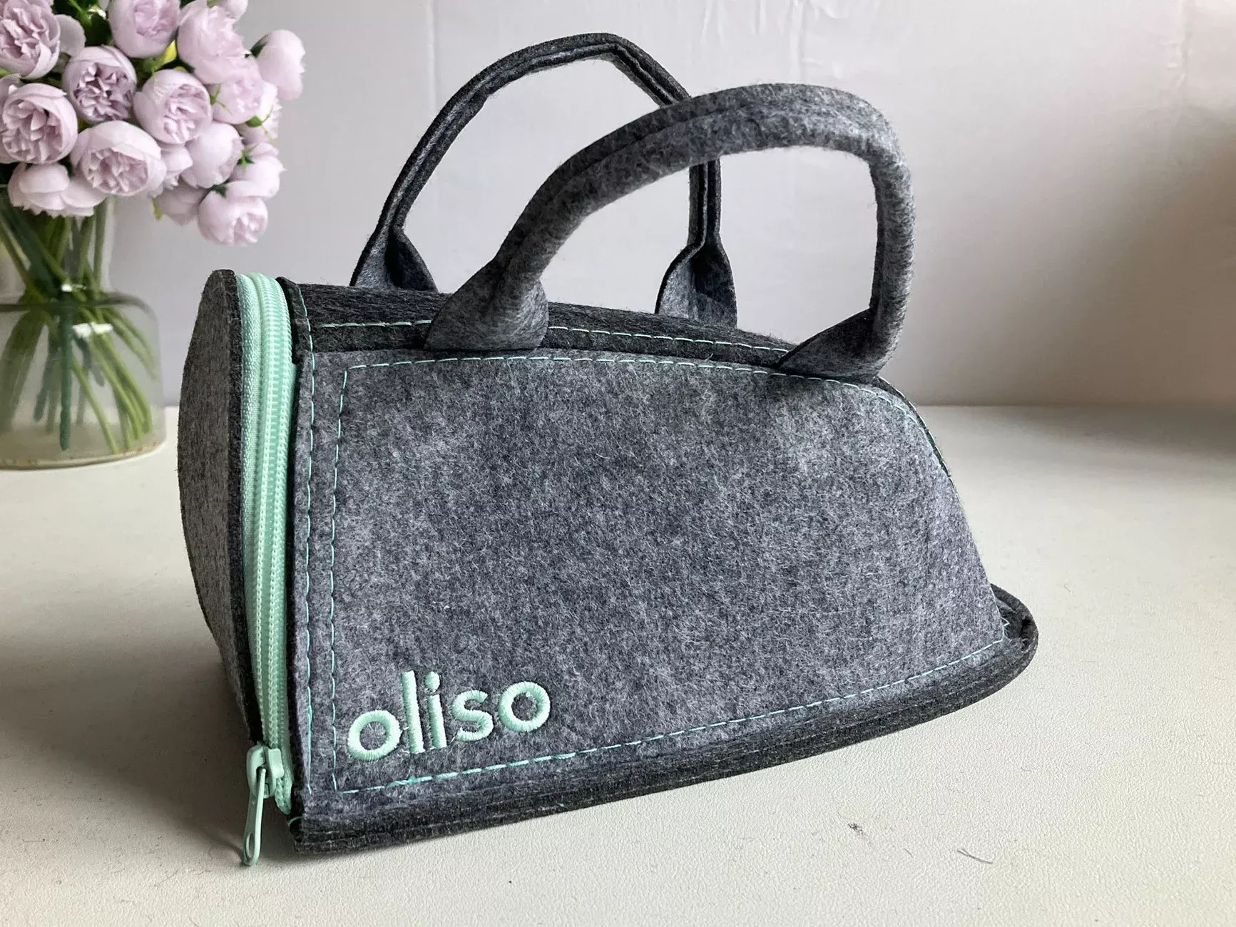 Oliso Mini Iron Carry Bag Aqua